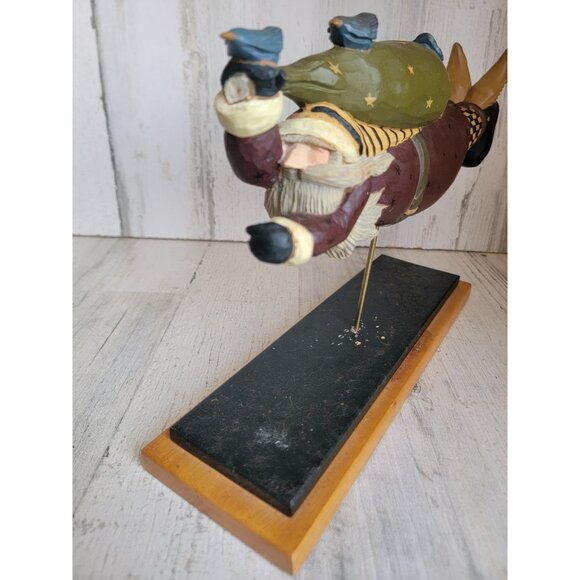 Williraye Studio 1997 WW 2206 flying Santa claus xmas - Picture 7 of 12